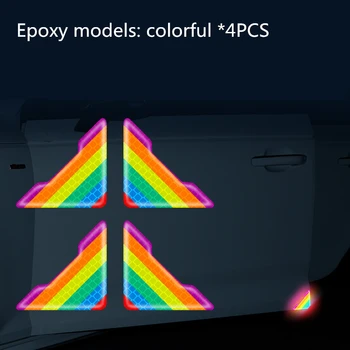 4 PCS/Set Car Reflective Stickers Car Door Wheel Eyebrow Sticker Decal Safety Mark Reflective Strips Car Decoration Accessories
4 PCS/Set Car Reflective Stickers Car Door Wheel Eyebrow Sticker Decal Safety Mark Reflective Strips Car Decoration Accessories