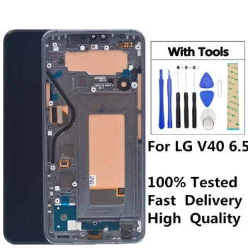 Sinbeda 6.5inch Super AMOLED display for LG V40 LCD display touch screen digitizer assembly for LG V40 ThinQ display frame New
Sinbeda 6.5inch Super AMOLED display for LG V40 LCD display touch screen digitizer assembly for LG V40 ThinQ display frame New