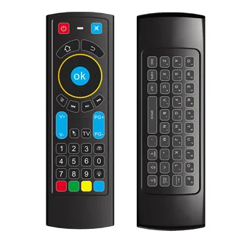 MX3 PRO Wireless Keyboard Air Mouse Remote Control 2.4G Mini for Fire Stick Replacement
MX3 PRO Wireless Keyboard Air Mouse Remote Control 2.4G Mini for Fire Stick Replacement