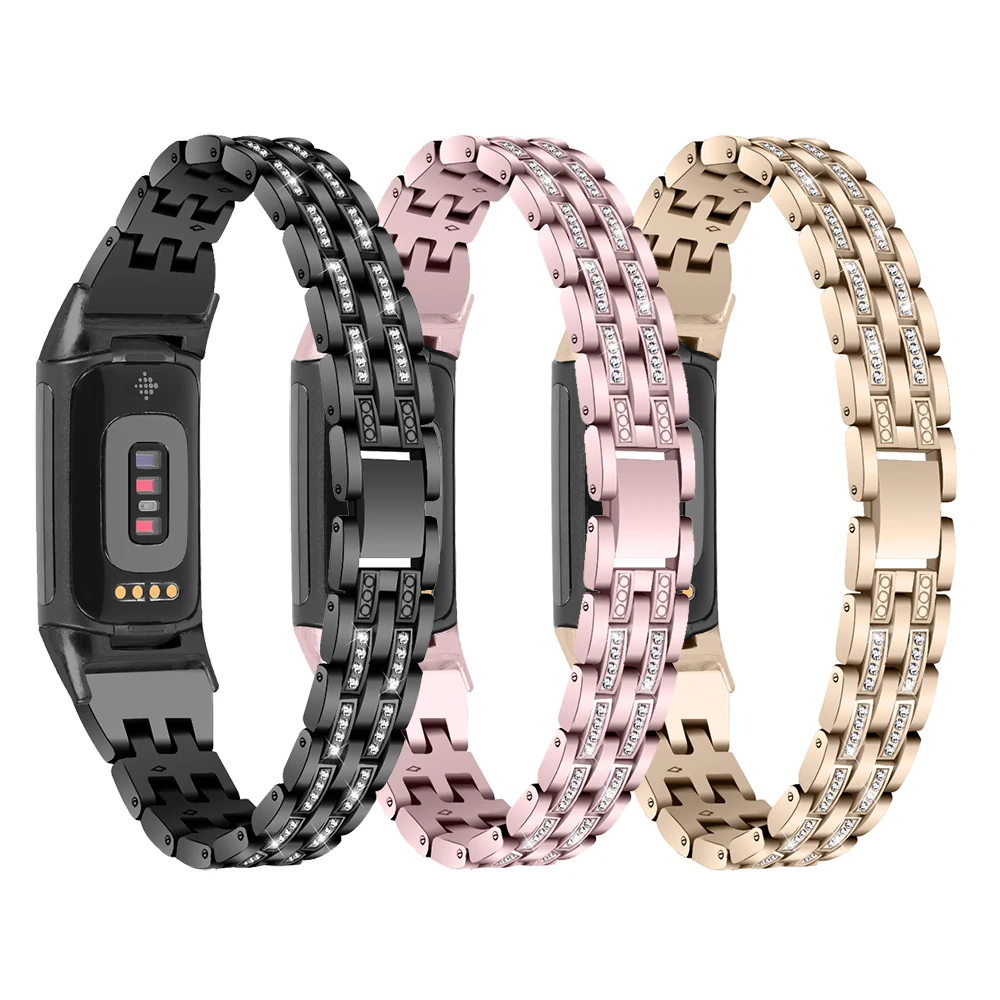 Essidi Bling металлический браслет Loop для Fitbit Charge 6 5 4 3 SE, женские часы, браслет, ремешок, петля для Fitbit Charge 2
Essidi Bling металлический браслет Loop для Fitbit Charge 6 5 4 3 SE, женские часы, браслет, ремешок, петля для Fitbit Charge 2