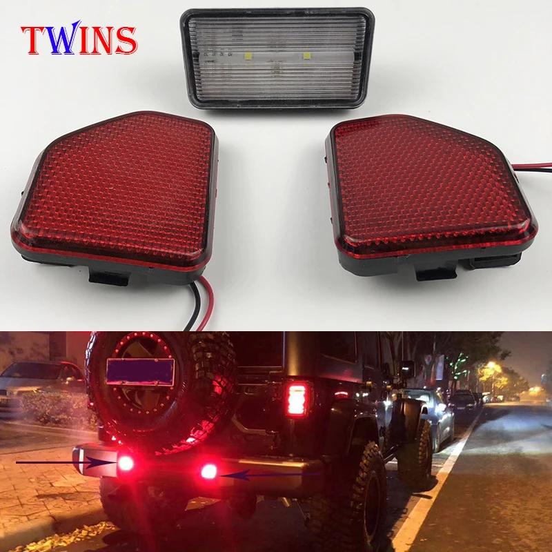 Led Tail Light Red Led Bumper Break Light Taillights for Jeep Wrangler JL Rear Bumper 2018 2019
Led Tail Light Red Led Bumper Break Light Taillights for Jeep Wrangler JL Rear Bumper 2018 2019
