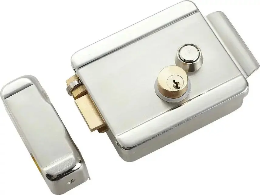 Double Headed Electric Lock with Locked Feature Fine Copper Lock Head Button-type Unlocking Iron Brushed Wooden Doors Stainless
Double Headed Electric Lock with Locked Feature Fine Copper Lock Head Button-type Unlocking Iron Brushed Wooden Doors Stainless