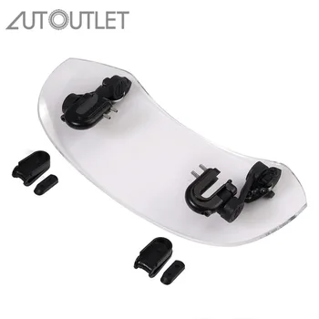 AUTOUTLET For Motorcycle Adjustable Clip On Windshield Extension Spoiler Wind Deflector Clear Transparent Windshield
AUTOUTLET For Motorcycle Adjustable Clip On Windshield Extension Spoiler Wind Deflector Clear Transparent Windshield