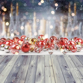 Laeacco Merry Christmas Festivals Ball Bauble Winter Snow Polka Dots Wood Floor Baby Child Photo Background Photography Backdrop
Laeacco Merry Christmas Festivals Ball Bauble Winter Snow Polka Dots Wood Floor Baby Child Photo Background Photography Backdrop