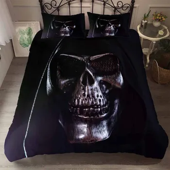 Thriller Skull Hat Bedding Set Doona Bedroom Decor Hypoallergenic Black Quilt Cover Comforter Cover 1PC Duvet Cover Pillowcase
Thriller Skull Hat Bedding Set Doona Bedroom Decor Hypoallergenic Black Quilt Cover Comforter Cover 1PC Duvet Cover Pillowcase