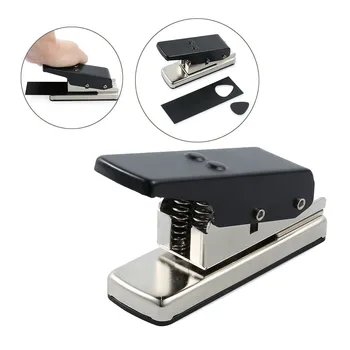 Reusable Guitar Pick Hole Punch ABS PVC Card Cutter DIY Plectrum Maker Cutting Machine for Old Credit Cards Gift Cards
Reusable Guitar Pick Hole Punch ABS PVC Card Cutter DIY Plectrum Maker Cutting Machine for Old Credit Cards Gift Cards