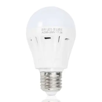 1pc E27 220V 5W LED Microwave Radar Motion Sensor Bulb Corridor Garage Yard Sensor Light White
1pc E27 220V 5W LED Microwave Radar Motion Sensor Bulb Corridor Garage Yard Sensor Light White