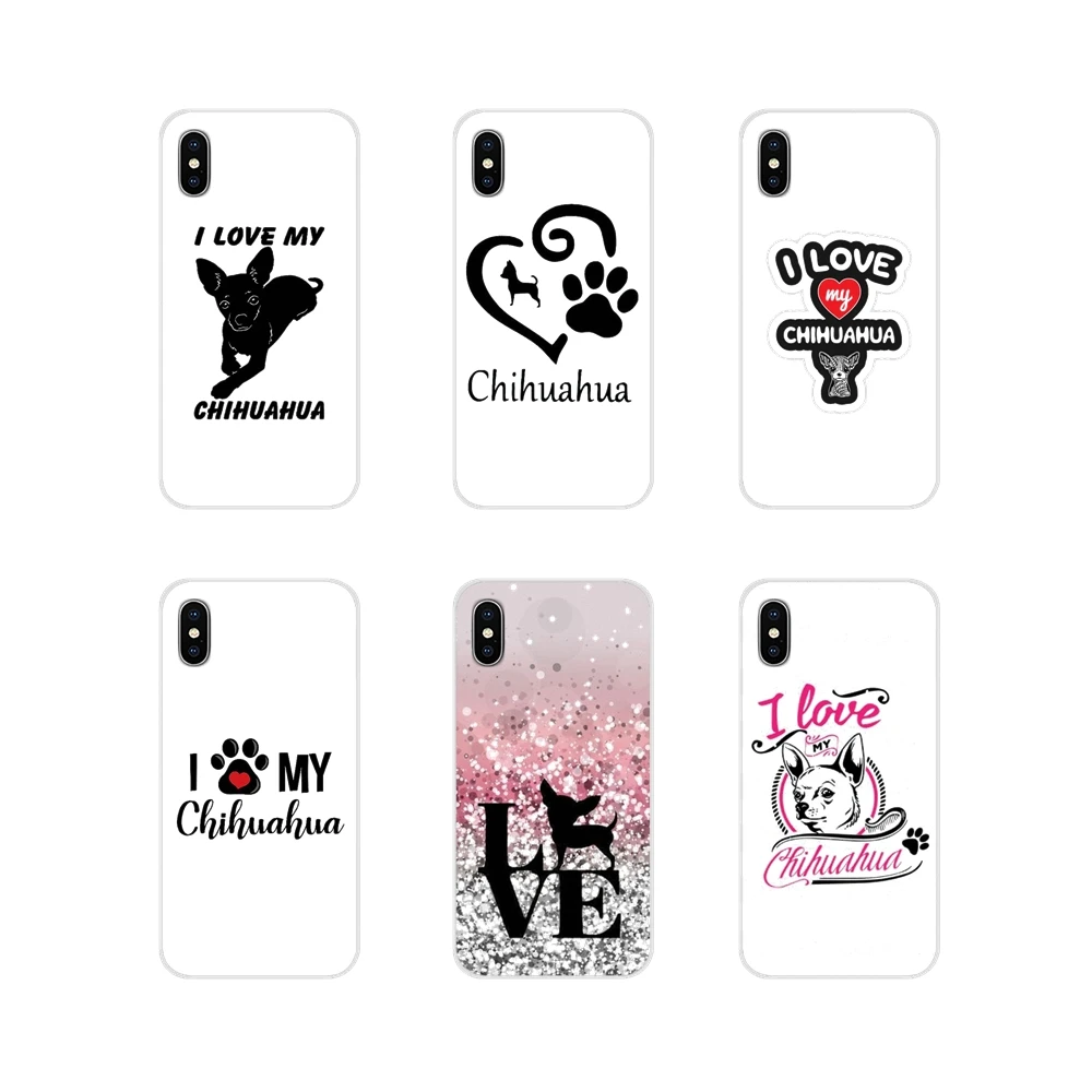 Дизайнерские чехлы с надписью I Love My Chihuahua Dog Pug для Samsung Galaxy J1 J2 J3 J4 J5 J6 J7 J8 Plus 2018 Prime