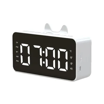 Digital Display Mirror Alarm Clock 3W With FM Radio Phone Holder HIFI USB Rechargeable Bluetooth Speaker LCD Screen Handsfree
Digital Display Mirror Alarm Clock 3W With FM Radio Phone Holder HIFI USB Rechargeable Bluetooth Speaker LCD Screen Handsfree