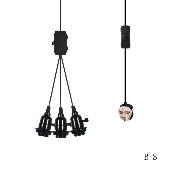 Processing Customizable outside Export Triple Decoration bs ying gui Plug Cord Chandelier Simple Lighting
Processing Customizable outside Export Triple Decoration bs ying gui Plug Cord Chandelier Simple Lighting