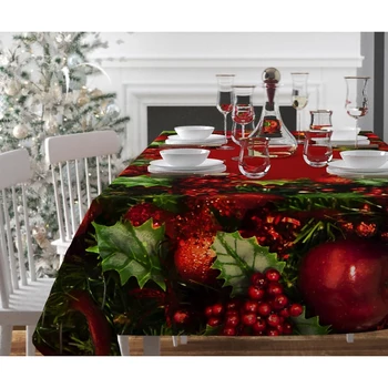 Tablecloth impregnated with "Holly decoration", 140x220 cm, oxford, 240 g / m2, 100% polyester
Tablecloth impregnated with "Holly decoration", 140x220 cm, oxford, 240 g / m2, 100% polyester