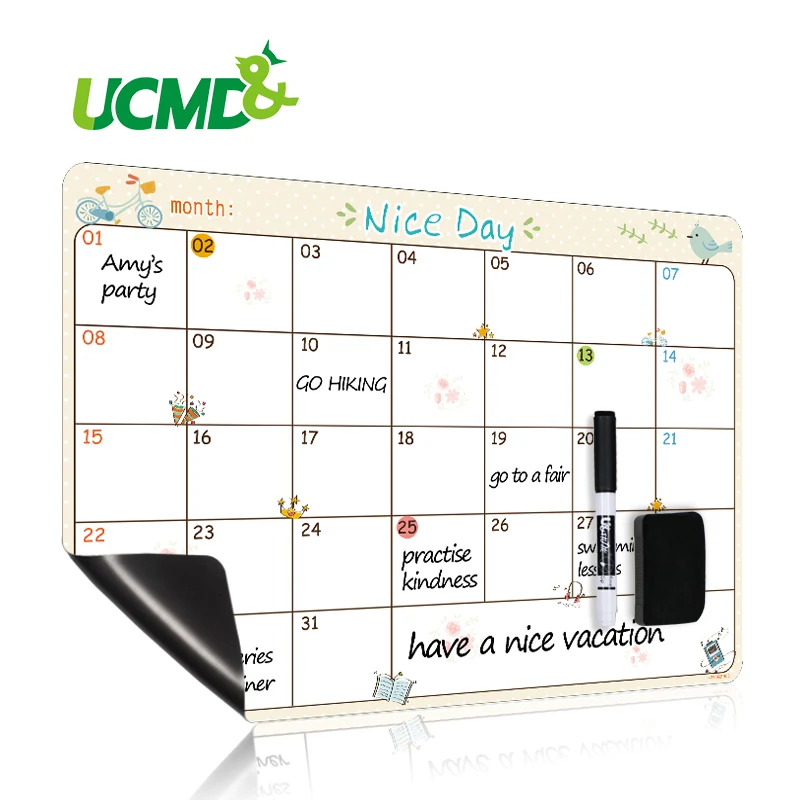 Magnetic Calendar Time Schedule Daily Weekly Monthly Organizer Planner Message Board To-Do List Planning Boards Fridge Magnets
Magnetic Calendar Time Schedule Daily Weekly Monthly Organizer Planner Message Board To-Do List Planning Boards Fridge Magnets