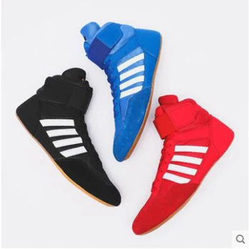 Authentic VeriSign wrestling shoes for men training shoes tendon at the end leather sneakers professional boxing shoes
Authentic VeriSign wrestling shoes for men training shoes tendon at the end leather sneakers professional boxing shoes