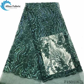 Alisa green french net lace fabric 2020 high quality embroidered nigerian tulle fabrics 5 yards african sequins laces for sewing
Alisa green french net lace fabric 2020 high quality embroidered nigerian tulle fabrics 5 yards african sequins laces for sewing