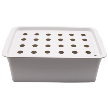 24 Hole Hydroponic Planting Box Plant Ground Hydroponic Kit Gardening Flower Pot Indoor Cultivation Box Planting Kit
24 Hole Hydroponic Planting Box Plant Ground Hydroponic Kit Gardening Flower Pot Indoor Cultivation Box Planting Kit