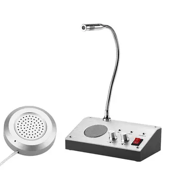 Counter Intercom Dual-Way Talk Through Window Glass Counter Intercom For 9908 Station Office Bank Video Intercom 5.11
Counter Intercom Dual-Way Talk Through Window Glass Counter Intercom For 9908 Station Office Bank Video Intercom 5.11