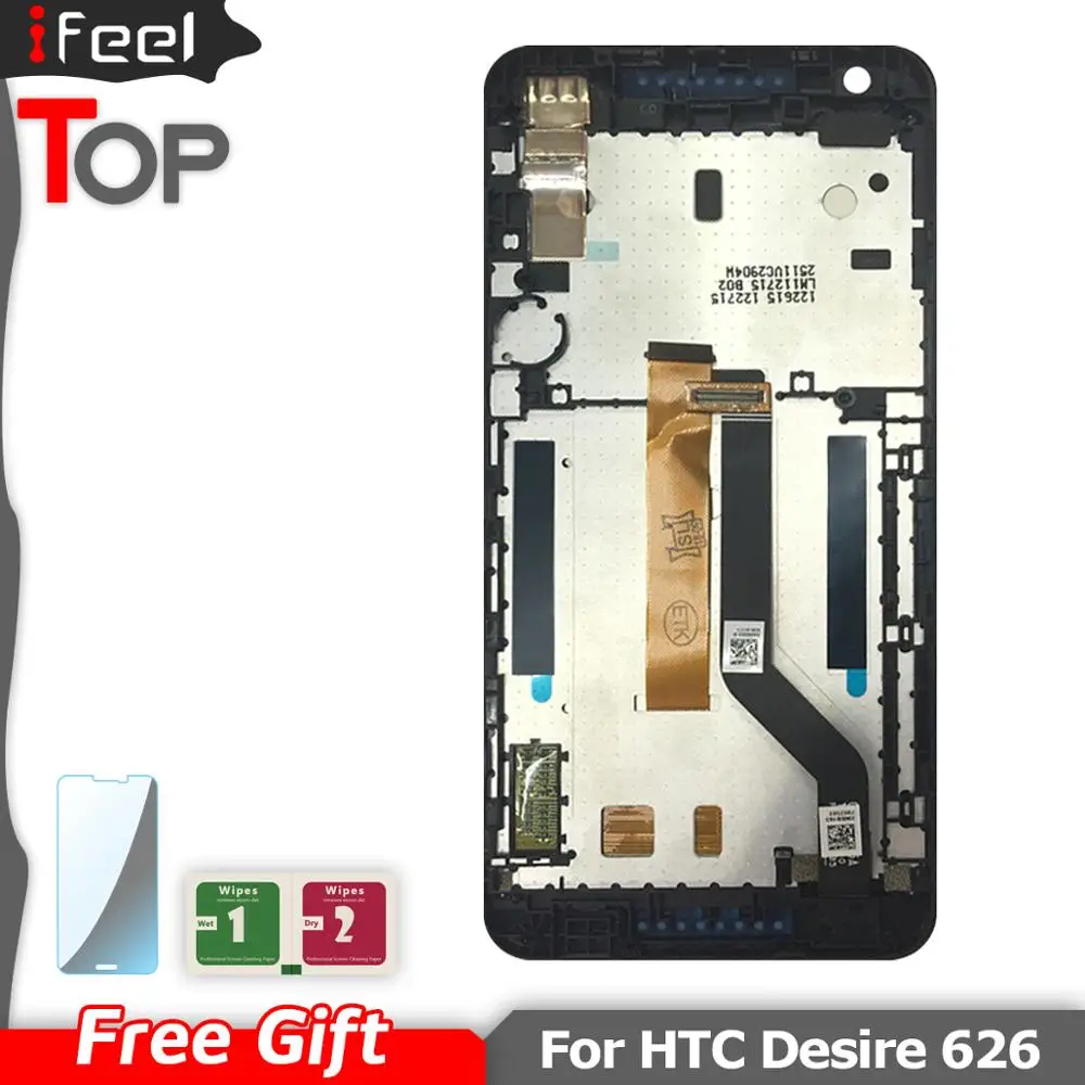 5 0 дюйма для HTC Desire 626 626G 626W ЖК дисплей монитор панель сенсорный экран Рамка рамка