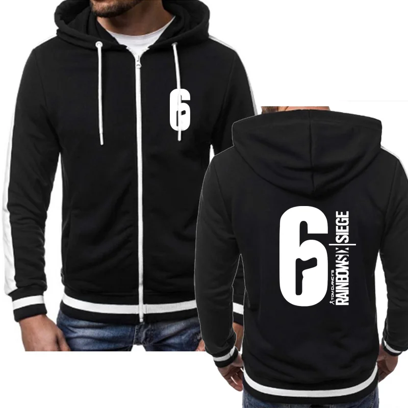 Hoodies Men Rainbow six siege Sweatshirt Spring Autumn Fleece Wram Zipper Hoody Jacket Hoodie Hip Hop Harajuku Male Clothing
Hoodies Men Rainbow six siege Sweatshirt Spring Autumn Fleece Wram Zipper Hoody Jacket Hoodie Hip Hop Harajuku Male Clothing