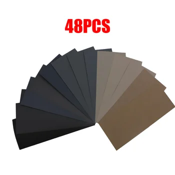 48pcs 320-7000grit 9 * 3.6inch Silicon Carbide Wet And Dry Sandpaper High Water Resistance And Oil Resistance
48pcs 320-7000grit 9 * 3.6inch Silicon Carbide Wet And Dry Sandpaper High Water Resistance And Oil Resistance