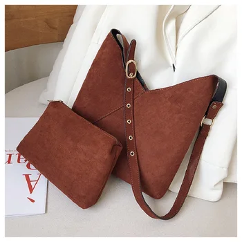 2 Piece Set Ladies Bucket Bag 2020 New Fashion Ladies Wallet And Handbag Two-piece Shoulder Bag
2 Piece Set Ladies Bucket Bag 2020 New Fashion Ladies Wallet And Handbag Two-piece Shoulder Bag