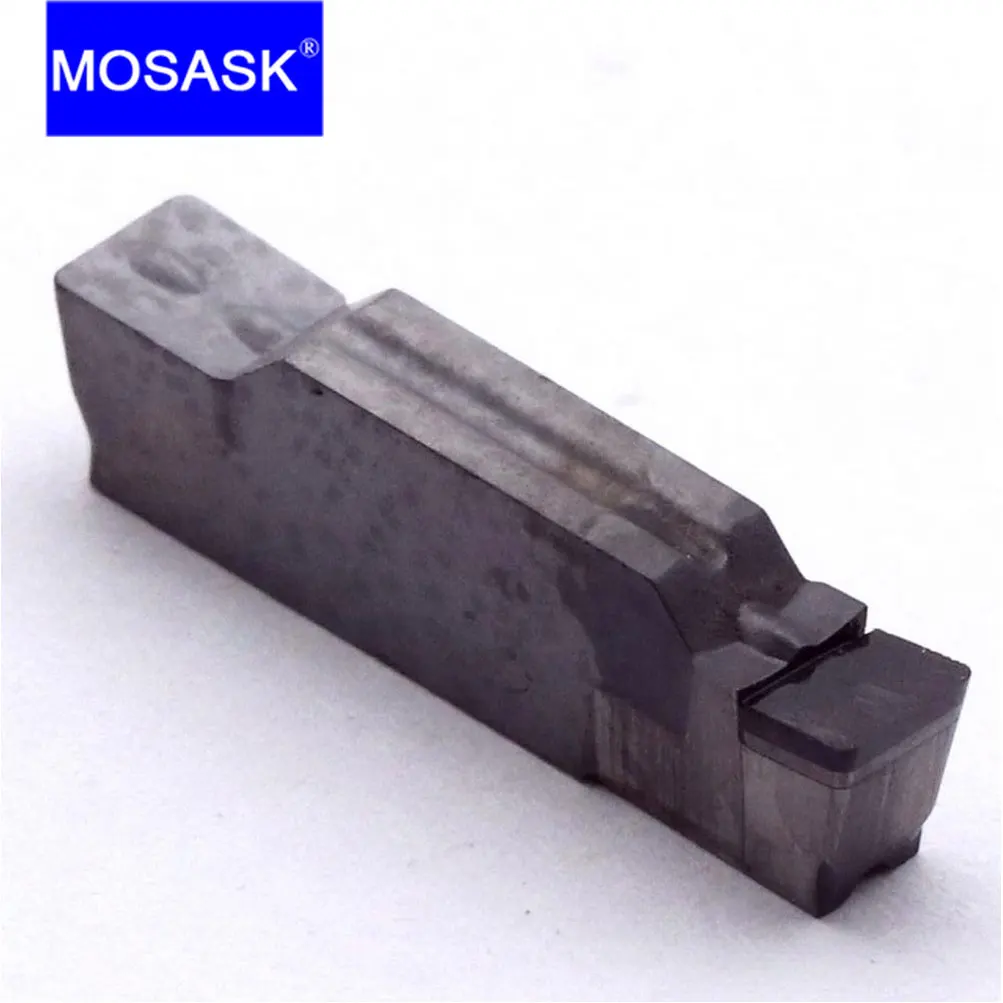 

MOSASK 1PCS MGMN PCD CNC Lathe Turning Tool Processing Aluminum Copper Grooving Cut-Off Tungsten Carbide Diamond Tip Inserts