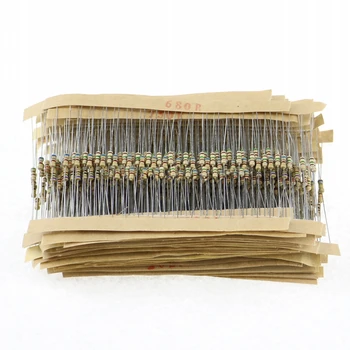 1000pcs/lot 1/4W 0.25W Carbon Film Resistor Assortment Kit 2.2 ohm -2.2 M ohm Resistors Assortment Carbon Film Kit samples
1000pcs/lot 1/4W 0.25W Carbon Film Resistor Assortment Kit 2.2 ohm -2.2 M ohm Resistors Assortment Carbon Film Kit samples