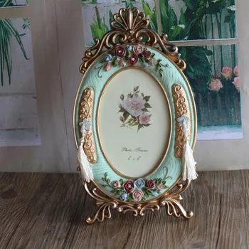 6 Inch Vintage Europe Photo Frame Rose Resin Photo Frame Picture Frames Table
6 Inch Vintage Europe Photo Frame Rose Resin Photo Frame Picture Frames Table