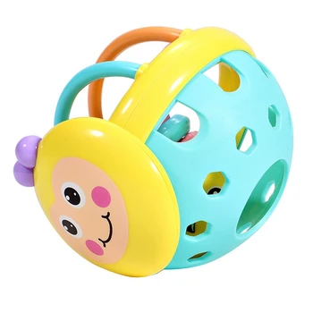 Children's Soft Plastic Can Bite Rattle Bee Hand Rattle Cartoon Bee Hand Beat Dumbbell Baby Early Education Toy Children Kinderg
Children's Soft Plastic Can Bite Rattle Bee Hand Rattle Cartoon Bee Hand Beat Dumbbell Baby Early Education Toy Children Kinderg