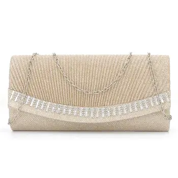 New Fashion Women Evening Shoulder Bag Bridal Clutch Party Prom Wedding Envelope Rhinestone Handbag 2020 
New Fashion Women Evening Shoulder Bag Bridal Clutch Party Prom Wedding Envelope Rhinestone Handbag 2020