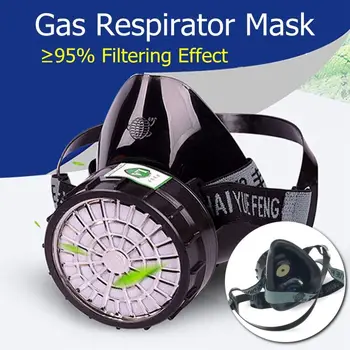 Half Face painting spraying respirator gas mask protect dust mask for Safety Work Filter welding Spray protective anti pollution
Half Face painting spraying respirator gas mask protect dust mask for Safety Work Filter welding Spray protective anti pollution