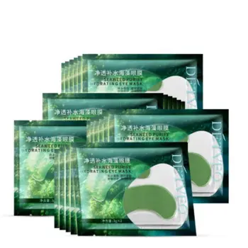 Green Seaweed Eye Mask Hydrating Anti-puffiness Remove Dark Circles Anti-aging Gel Eye Patch
Green Seaweed Eye Mask Hydrating Anti-puffiness Remove Dark Circles Anti-aging Gel Eye Patch