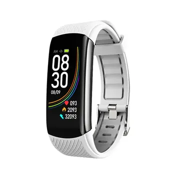 C6T Body Temperature Bracelet Watch Information Push Sleep Exercise Step Smart Bracelet Waterproof Fashion Bracelet
C6T Body Temperature Bracelet Watch Information Push Sleep Exercise Step Smart Bracelet Waterproof Fashion Bracelet