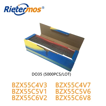 "5000PCS 0.5W BZX55C4V3 BZX55C4V7 BZX55C5V1 BZX55C5V6 BZX55C6V2 BZX55C6V8 BZX55C 4V3 4V7 5V1 5V6 6V2 6V8 DO35 DIP "
"5000PCS 0.5W BZX55C4V3 BZX55C4V7 BZX55C5V1 BZX55C5V6 BZX55C6V2 BZX55C6V8 BZX55C 4V3 4V7 5V1 5V6 6V2 6V8 DO35 DIP "