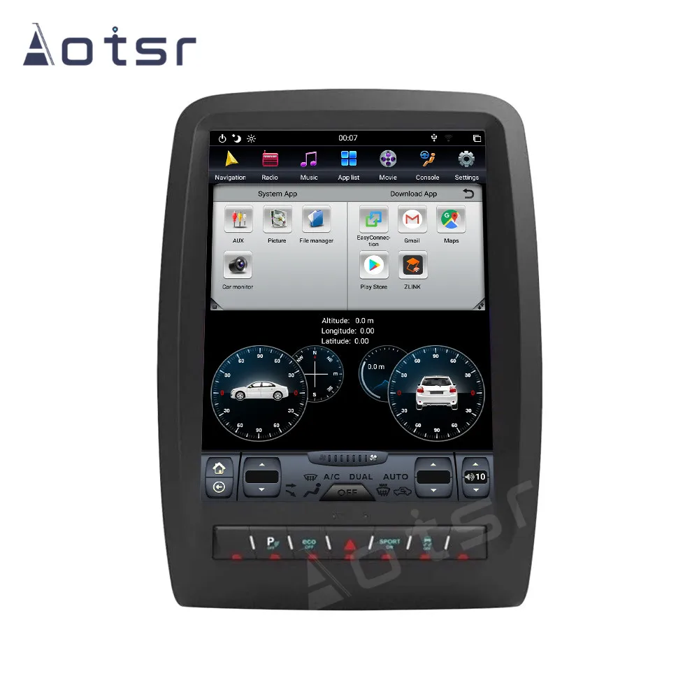 AOTSR Android 9 4 + 64G 12,1 дюймов PX6 головное устройство для Dodge Durango 2012 - 2019 Автомобильный GPS-навигатор Автомобильный плеер DSP CarPlay радио
AOTSR Android 9 4 + 64G 12,1 дюймов PX6 головное устройство для Dodge Durango 2012 - 2019 Автомобильный GPS-навигатор Автомобильный плеер DSP CarPlay радио