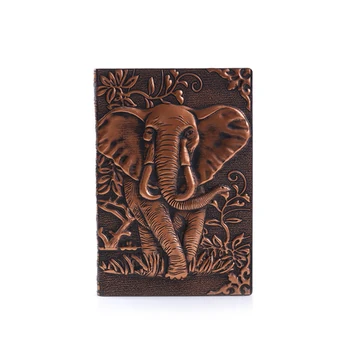 Gift Embossed Cover Lined-Blank Journal 3D Stationery Vintage PU Leather Diary Birthday Notepad Elephant Pocket Writing Notebook 
Gift Embossed Cover Lined-Blank Journal 3D Stationery Vintage PU Leather Diary Birthday Notepad Elephant Pocket Writing Notebook