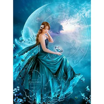 5D DIY Diamond Painting kit Rhinestone Crystals Embroidery Cross Stitch Kit Arts Home Wall Decor Craft (Lake Blue)
5D DIY Diamond Painting kit Rhinestone Crystals Embroidery Cross Stitch Kit Arts Home Wall Decor Craft (Lake Blue)