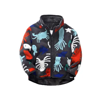 Children Jackets Coats Sea Animals Fleece Outwear Zipper Boys Girls Winter Autumn Jackets Fashion Kids Clothing 
Children Jackets Coats Sea Animals Fleece Outwear Zipper Boys Girls Winter Autumn Jackets Fashion Kids Clothing