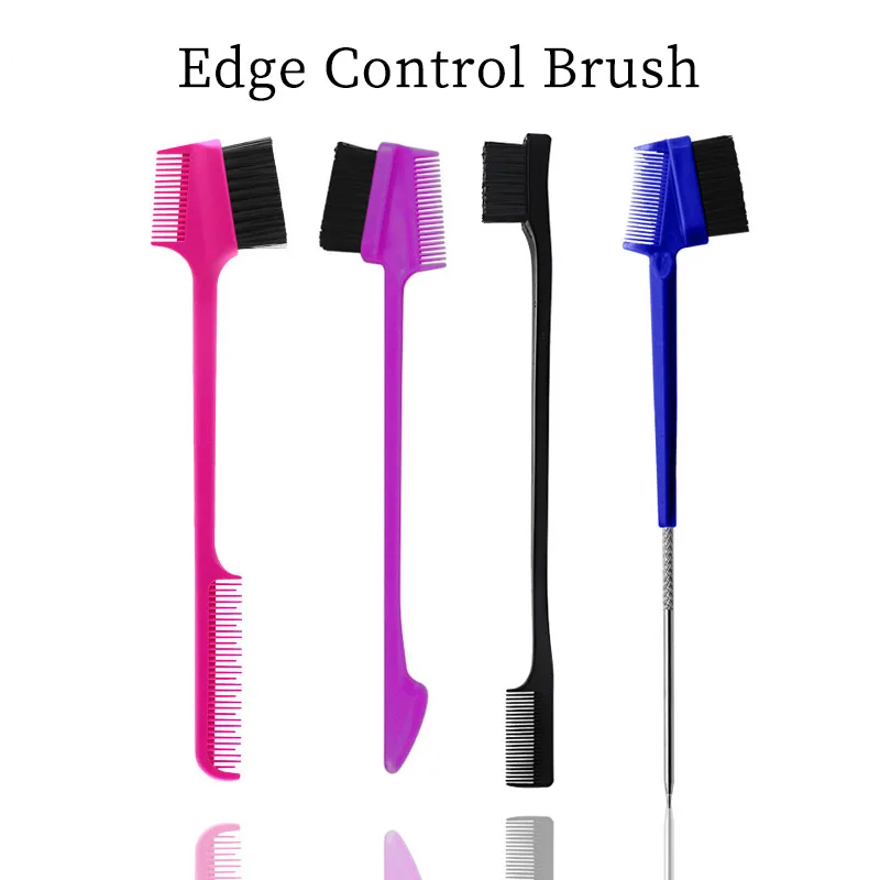 Rat Tail Double Sided Pintail Brush Hair Styling Edge Control Brushes Comb For Hair 
Rat Tail Double Sided Pintail Brush Hair Styling Edge Control Brushes Comb For Hair