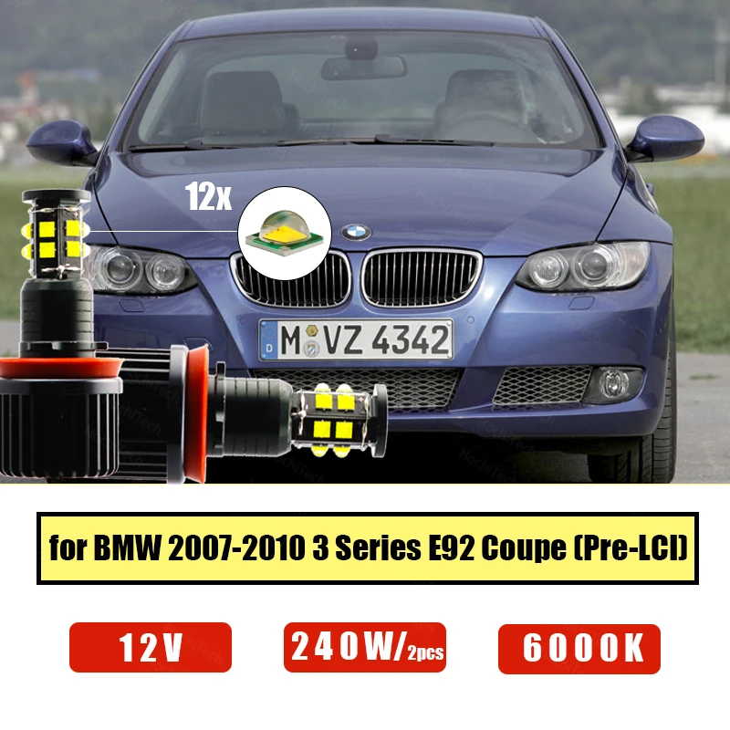 Белая ультра яркая светодиодный ная лампочка 6000K h8/h11 LED Angel Eyes Marker для BMW 07-10 3 серии E92 Coupe (до LCI) 240 Вт
Белая ультра яркая светодиодный ная лампочка 6000K h8/h11 LED Angel Eyes Marker для BMW 07-10 3 серии E92 Coupe (до LCI) 240 Вт