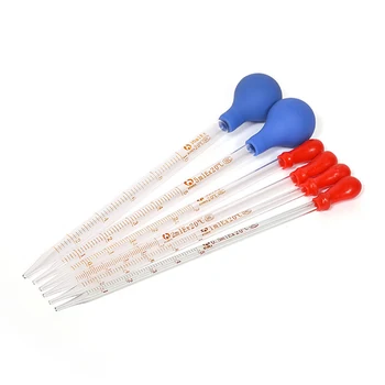 0.5/1/2/3/5/10ml Glass Scale Line Dropper Pipette Lab Dropper Dropping Pipet Blue Rubber Head Pipettors
0.5/1/2/3/5/10ml Glass Scale Line Dropper Pipette Lab Dropper Dropping Pipet Blue Rubber Head Pipettors