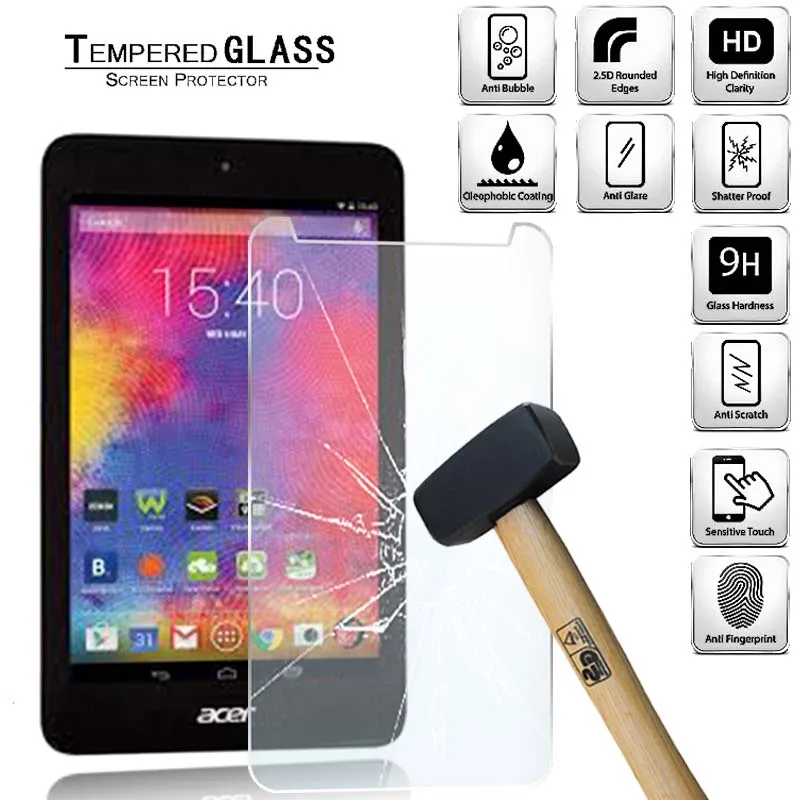 Tablet Tempered Glass Screen Protector Cover for Acer Iconia One 7 B1-750 7 Inch Eye Protection Anti-Scratch Screen
Tablet Tempered Glass Screen Protector Cover for Acer Iconia One 7 B1-750 7 Inch Eye Protection Anti-Scratch Screen