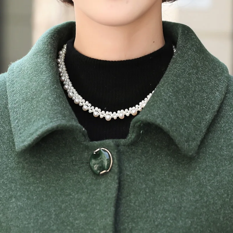 Middle-aged Mom Autumn Clothing Elegant Coat Nobility Thin Mid-length 40-Year-Old 50 Middle-aged WOMEN'S Apparels Autumn And Win
Middle-aged Mom Autumn Clothing Elegant Coat Nobility Thin Mid-length 40-Year-Old 50 Middle-aged WOMEN'S Apparels Autumn And Win