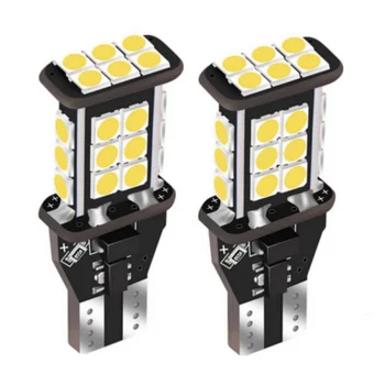 2PCS T15 921 W16W Super Bright 1200Lm 3030 LED Auto Additional Brake Lamp CANBUS NO ERROR Reverse Light Car Daytime Running Bulb
2PCS T15 921 W16W Super Bright 1200Lm 3030 LED Auto Additional Brake Lamp CANBUS NO ERROR Reverse Light Car Daytime Running Bulb