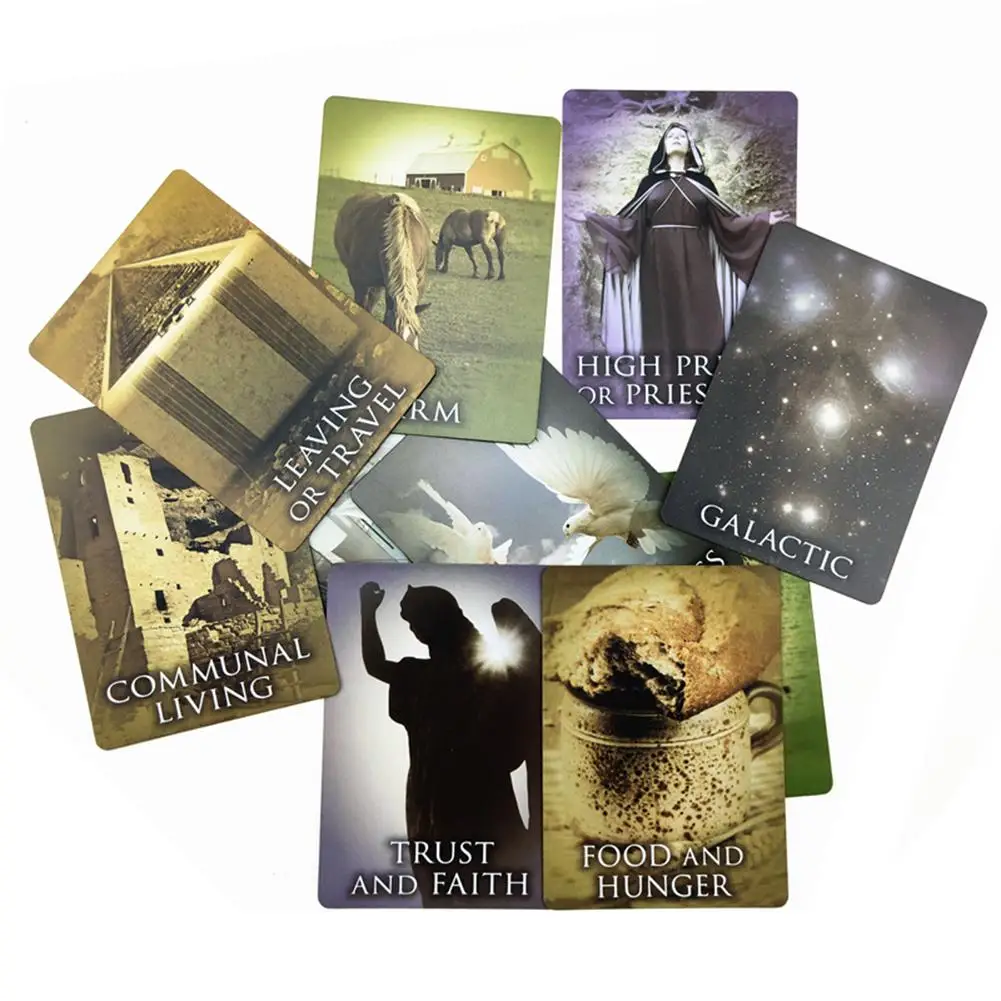 Past Life Oracle Cards Board Games Tarot Cards Read Fate Game For Personal Use Board Game A 44-card Deck And Guidebook
Past Life Oracle Cards Board Games Tarot Cards Read Fate Game For Personal Use Board Game A 44-card Deck And Guidebook