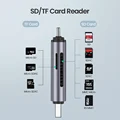 Ugreen Card Reader USB 3.0 & Type C to SD Micro SD TF Card Reader for Laptop Accessories Memory Card Adapter SD Card Reader