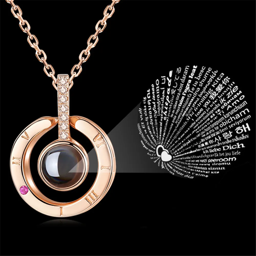 I LOVE YOU In 100 languages Projection Necklace For Memory Of LOVE Choker Collier Round Shaped Drop Shipping
I LOVE YOU In 100 languages Projection Necklace For Memory Of LOVE Choker Collier Round Shaped Drop Shipping