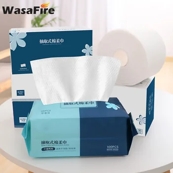 100pcs Travel Cotton Disposable Wash Towel Soft Clean Beauty Towel Uncompressed Wet And Dry Towel
100pcs Travel Cotton Disposable Wash Towel Soft Clean Beauty Towel Uncompressed Wet And Dry Towel