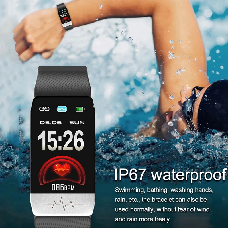 T1S Smart Watch Body Temperature Heart Rate Monitor Fitness Watch ECG Music Control Sport Fitness Smartwatch Men Women 2020 New
T1S Smart Watch Body Temperature Heart Rate Monitor Fitness Watch ECG Music Control Sport Fitness Smartwatch Men Women 2020 New