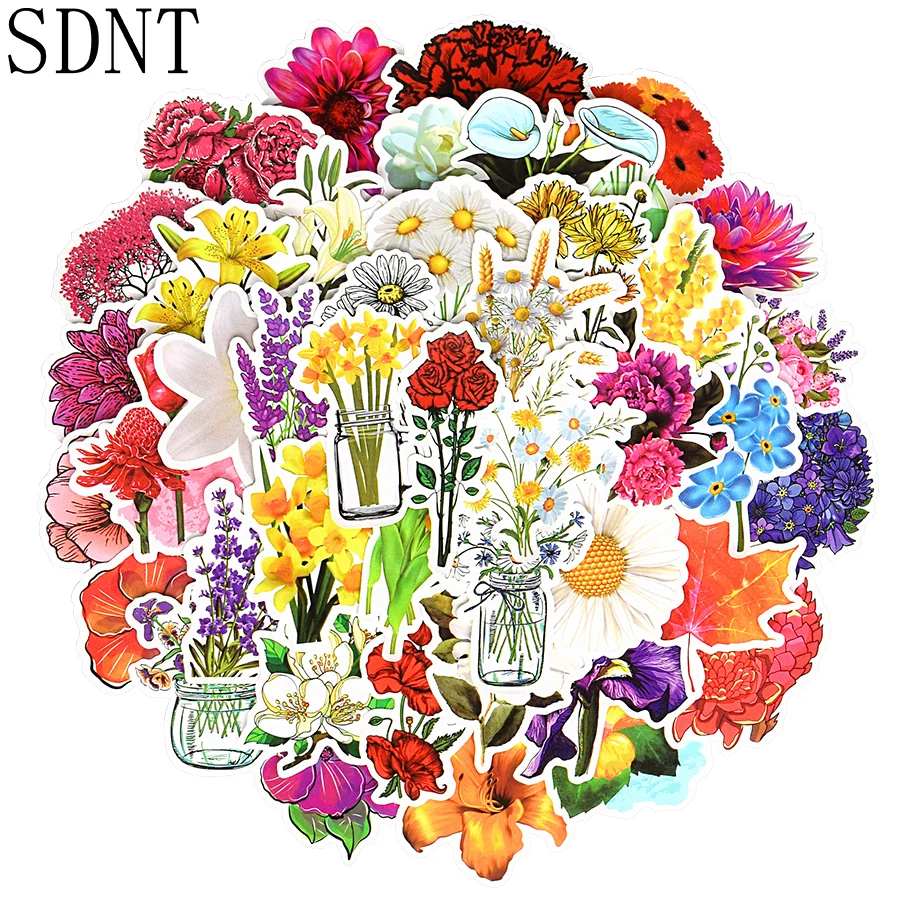 50 PCS Flower Cartoon Stickers Beautiful Plant Creative Kawaii Graffiti Waterproof Sticker to DIY Laptop Fridge Suitcase Guitar
50 PCS Flower Cartoon Stickers Beautiful Plant Creative Kawaii Graffiti Waterproof Sticker to DIY Laptop Fridge Suitcase Guitar