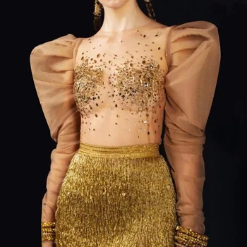 Temperament Socialite Heavy Industry Hot Drilling Top 2020 Season Sexy Perspective Shirt Female Joker Bubble Sleeve Length
Temperament Socialite Heavy Industry Hot Drilling Top 2020 Season Sexy Perspective Shirt Female Joker Bubble Sleeve Length